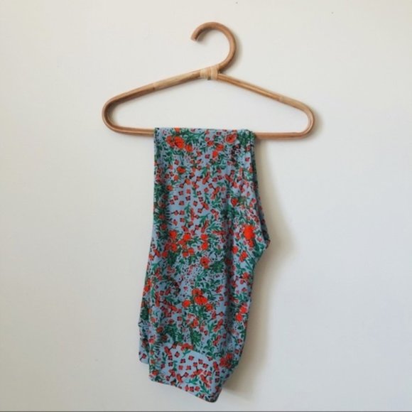 LuLaRoe Pants - new LULAROE Rose Print Leggings Tall & Curvy A5